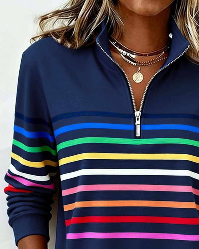 Jesie – Casual Sweater with Colorful Comfort