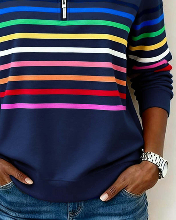 Jesie – Casual Sweater with Colorful Comfort