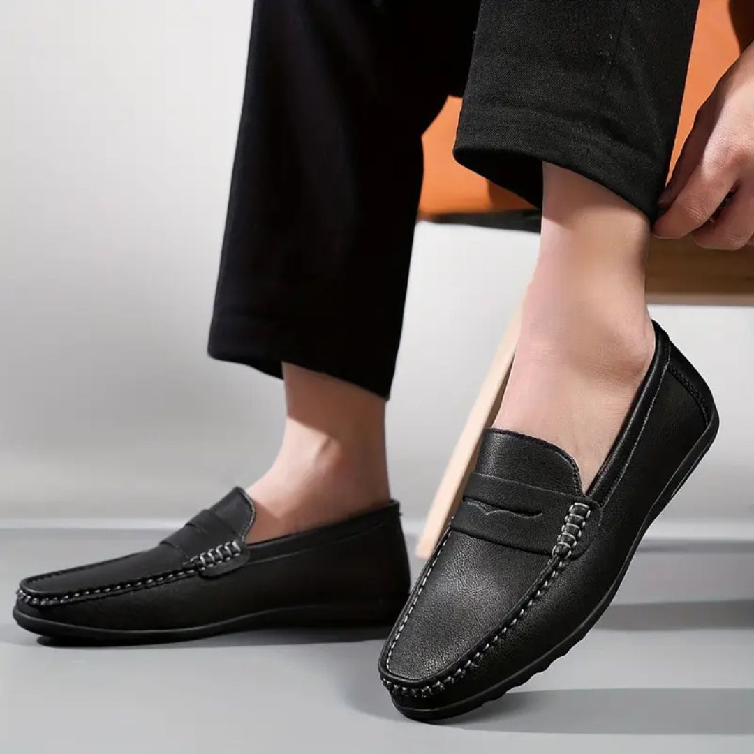 Oslo | Black Loafers for Women 5