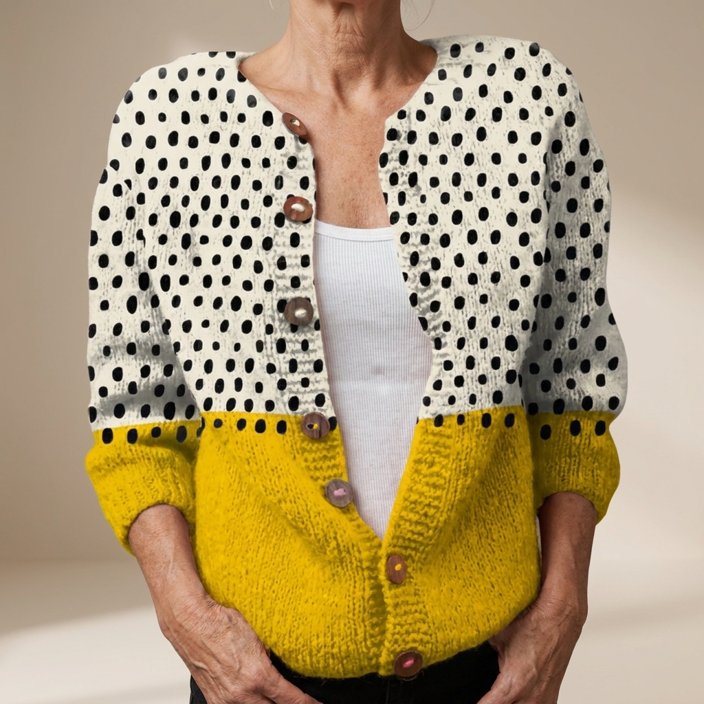 Junella Vintage Cardigan Sweater