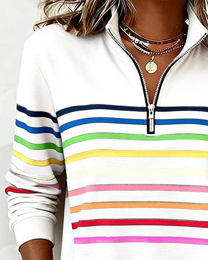 Jesie – Casual Sweater with Colorful Comfort