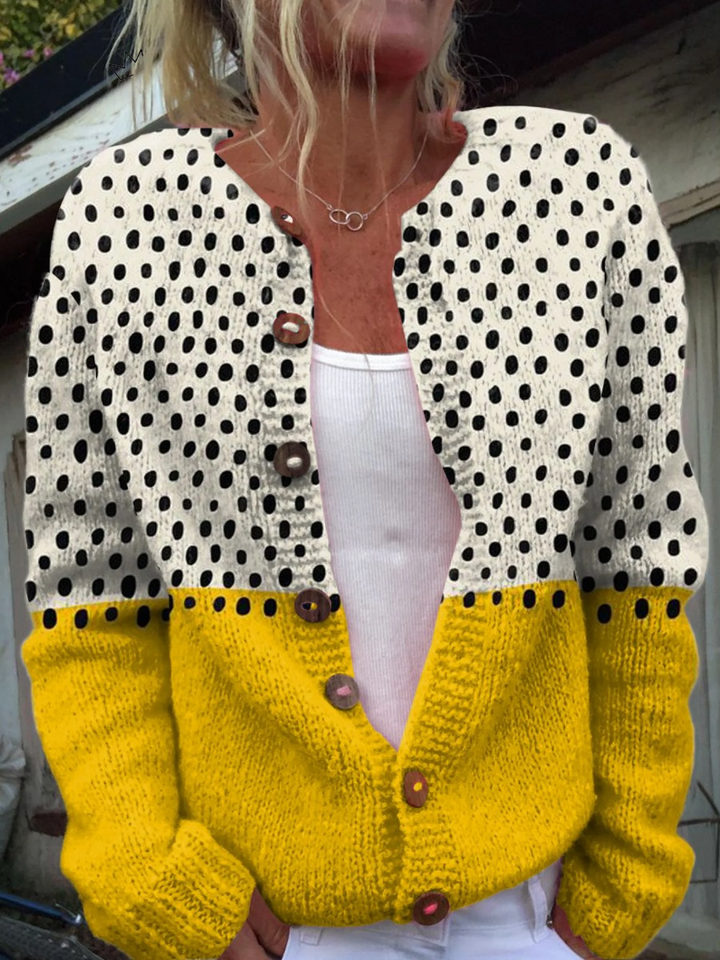 Junella Vintage Cardigan Sweater