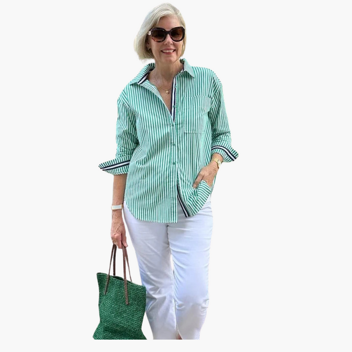 Audrey - Striped Shirt