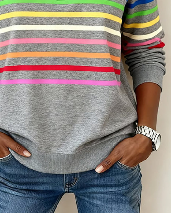 Jesie – Casual Sweater with Colorful Comfort