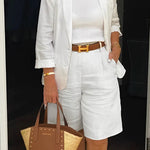 Riley | Women’s Suit Set – Blazer & Shorts