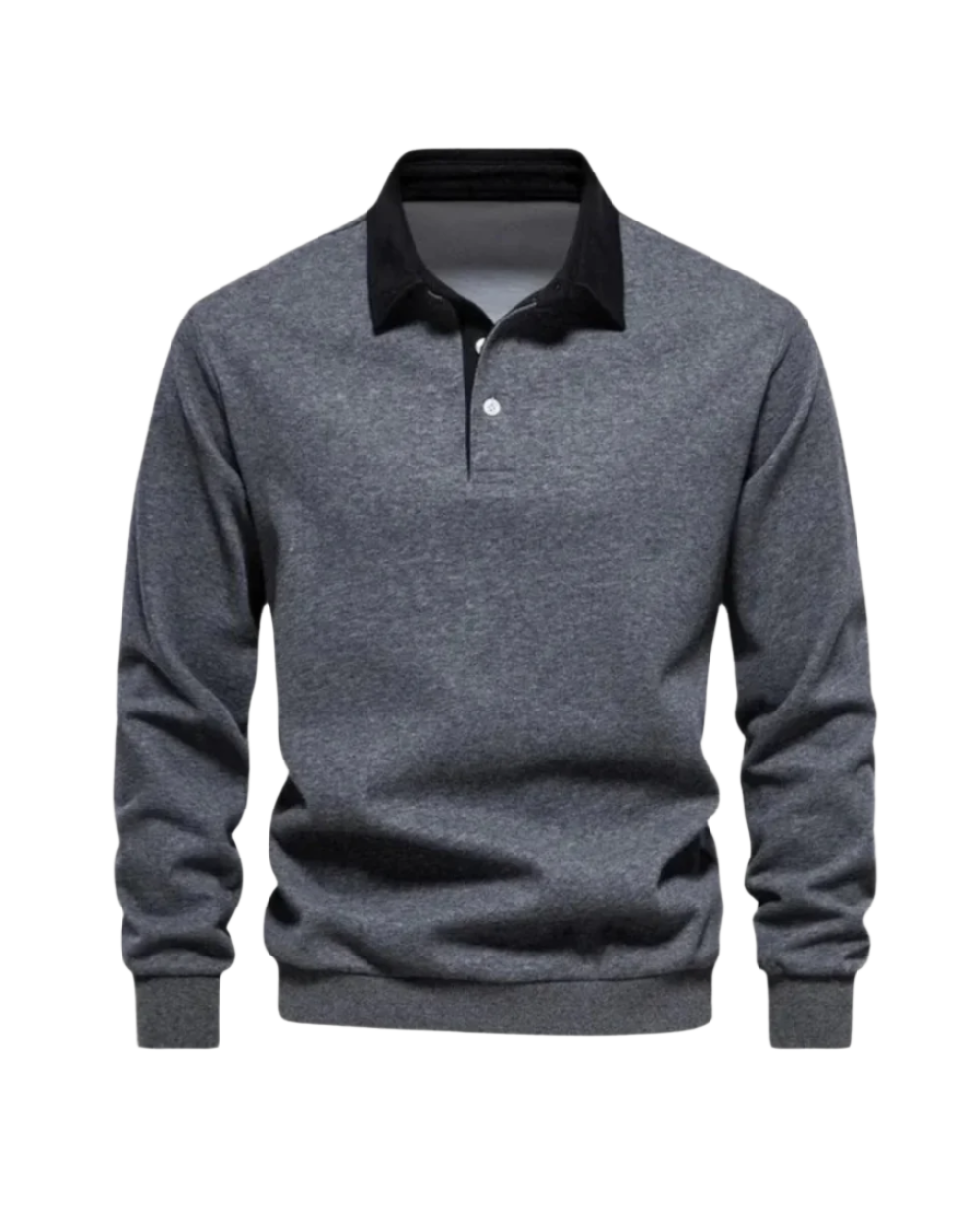 Dale - Casual Polo Knit Sweater