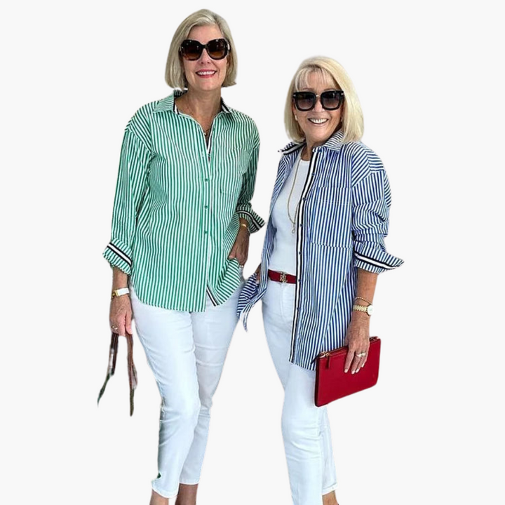 Audrey - Striped Shirt
