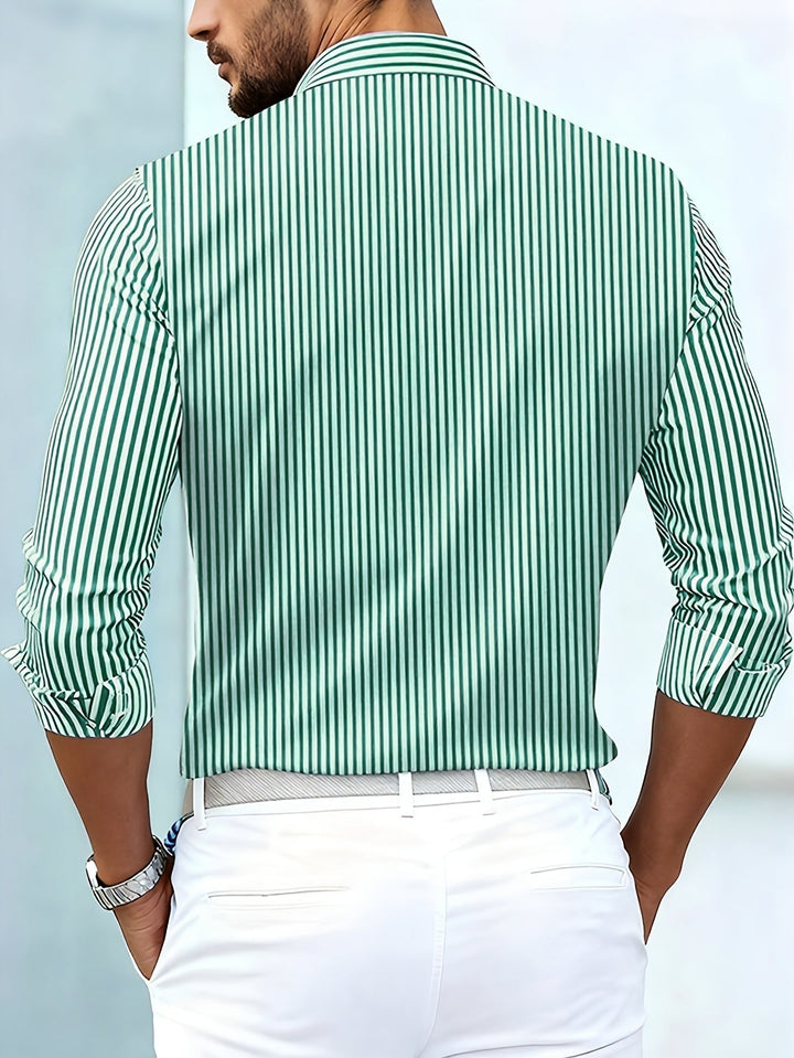 Timmy - Vintage Striped Long Sleeve Shirt