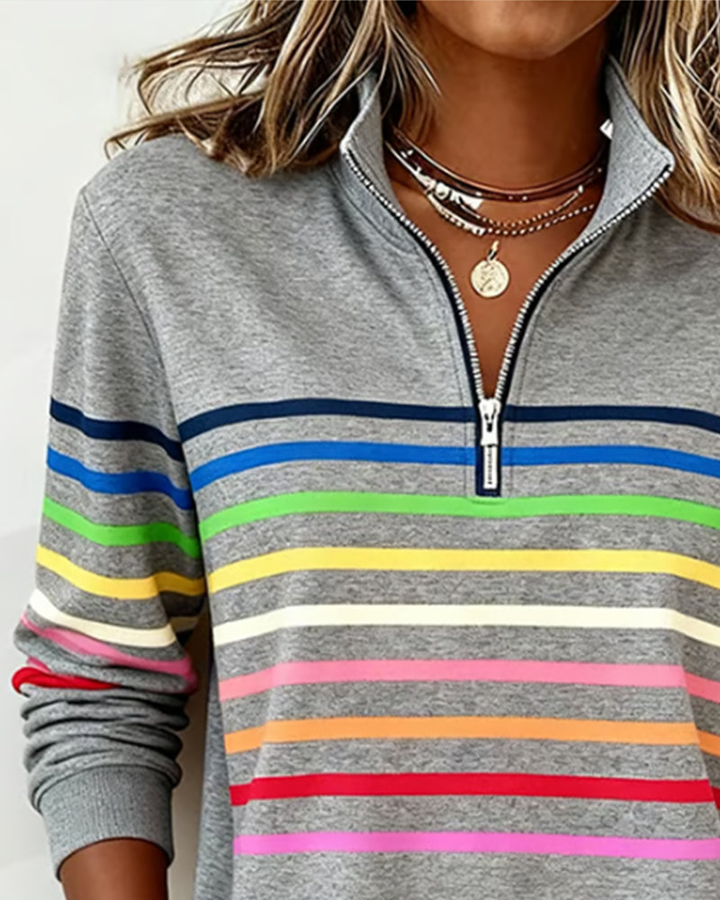 Jesie – Casual Sweater with Colorful Comfort