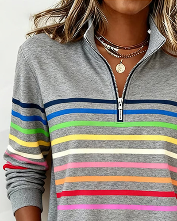 Jesie – Casual Sweater with Colorful Comfort
