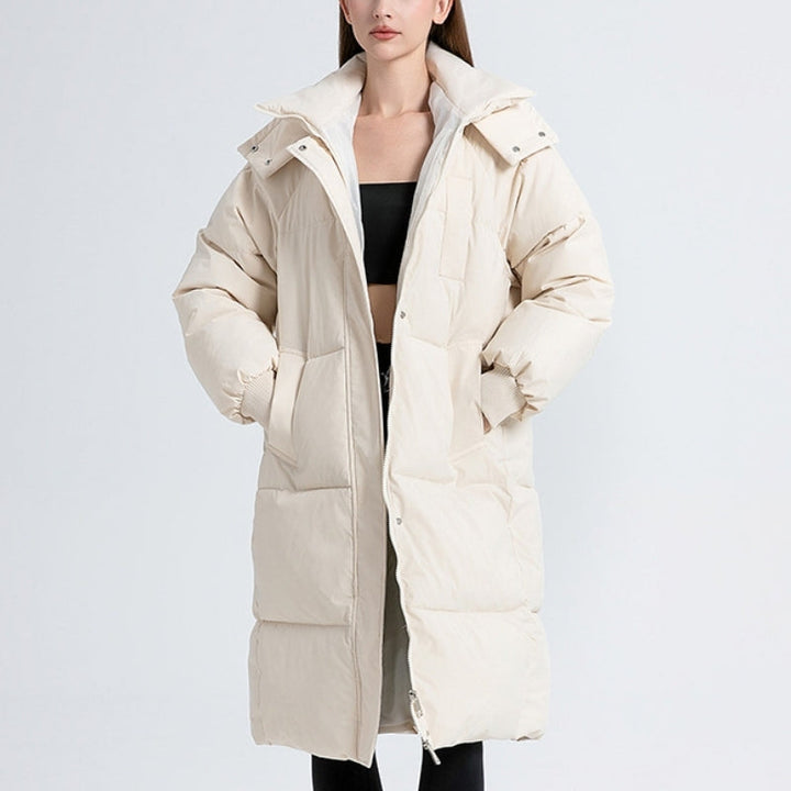 Ravona | Quilted Long Puffer Jacket