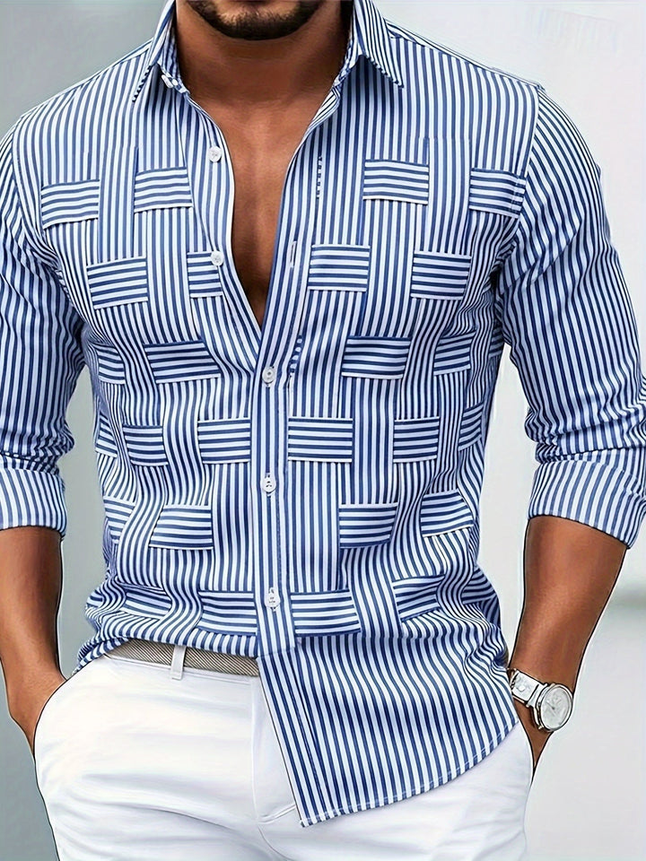 Timmy - Vintage Striped Long Sleeve Shirt