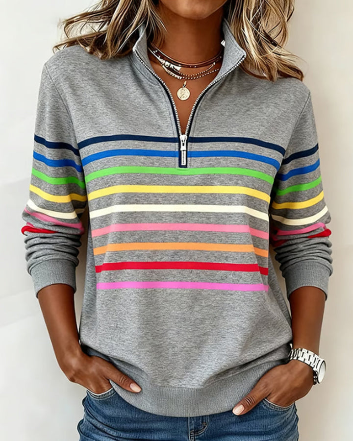Jesie – Casual Sweater with Colorful Comfort