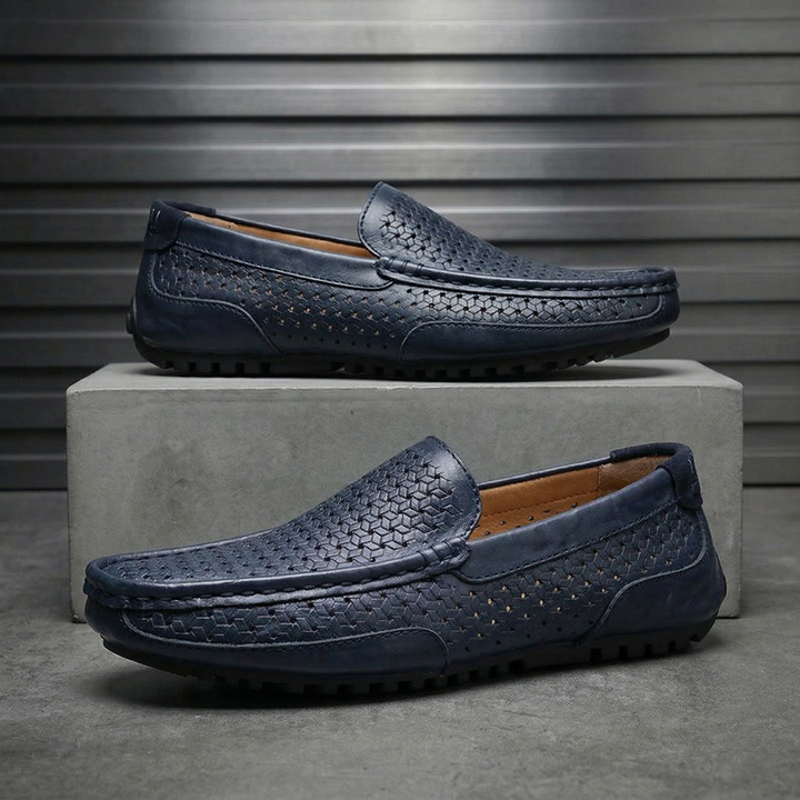 AIRFLOW LEATHER LOAFERS