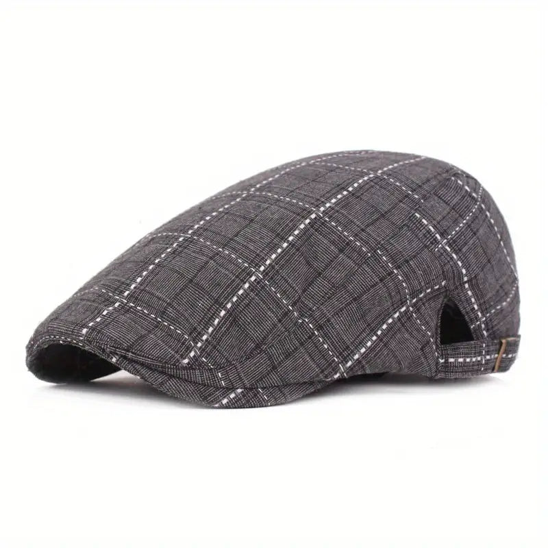 Alex | Classic Check Beanie Hat 2