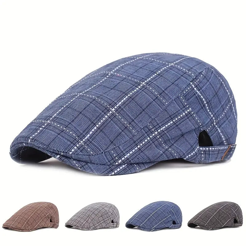 Alex | Classic Check Beanie Hat 6