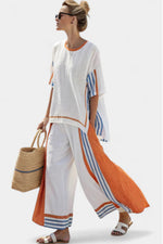 Anila | Elegant Linen Two Piece Set
