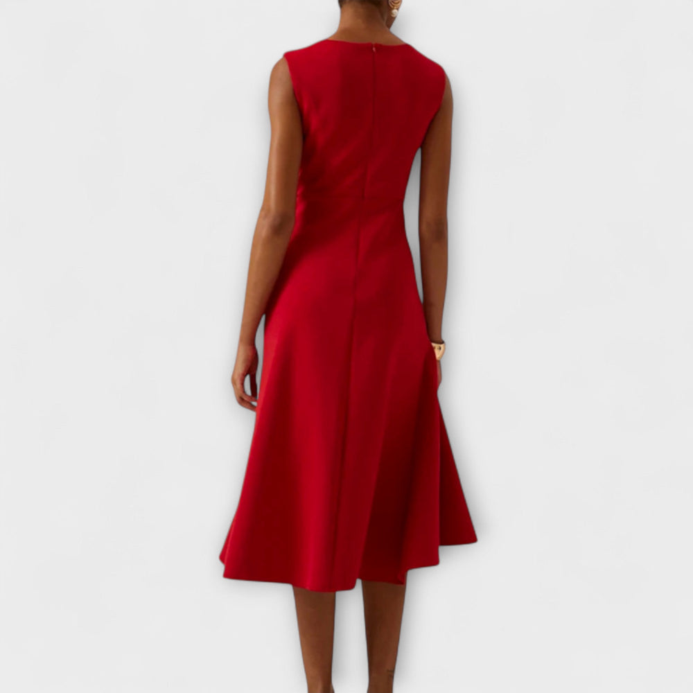 Ariane | Women's Asymmetrical Midi Dress 1