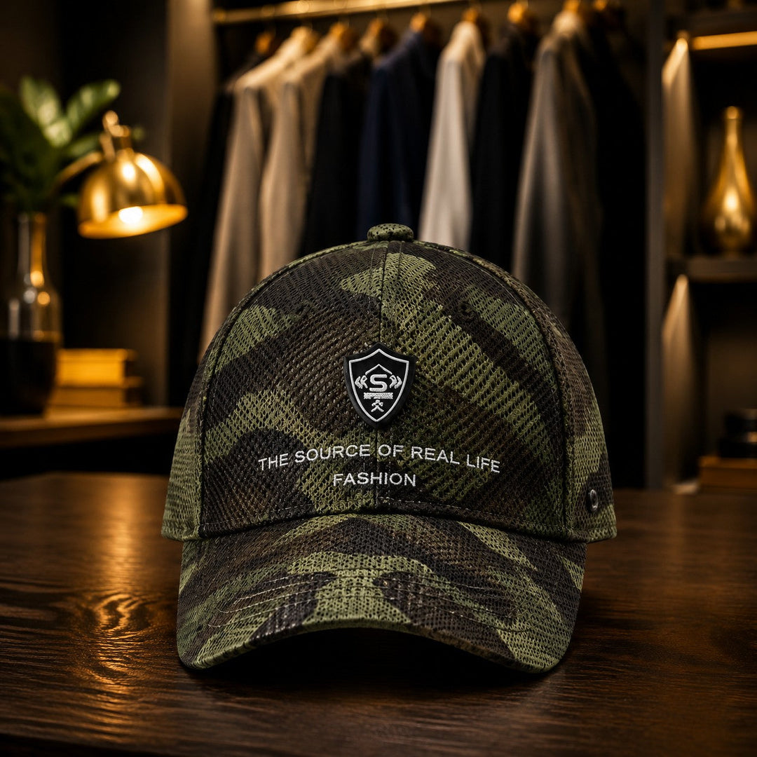 BREATHABLE CREST TRUCKER CAP
