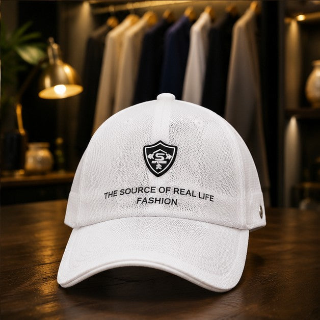 BREATHABLE CREST TRUCKER CAP