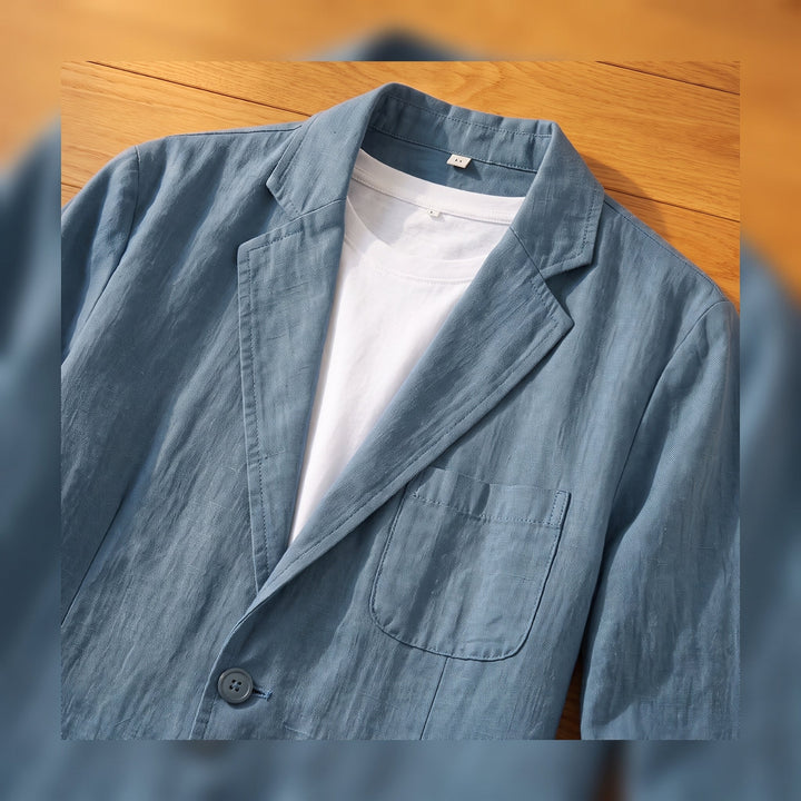 BREATHABLE LINEN BLAZER