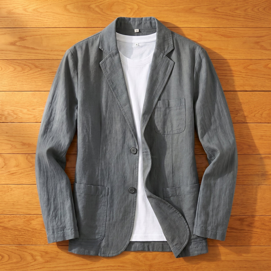 BREATHABLE LINEN BLAZER