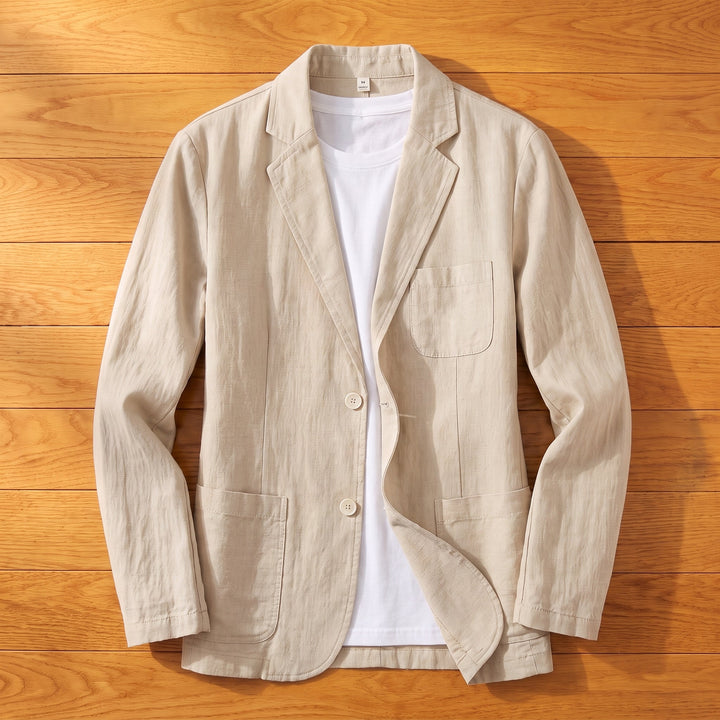 BREATHABLE LINEN BLAZER