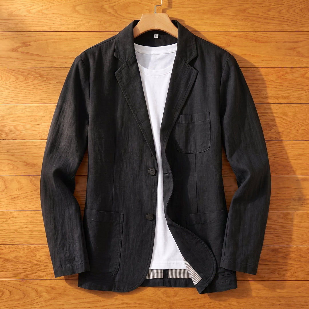 BREATHABLE LINEN BLAZER