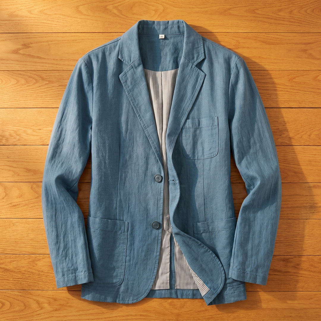 BREATHABLE LINEN BLAZER