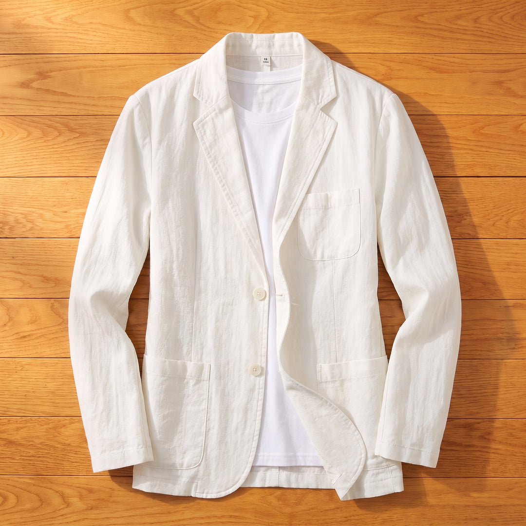 BREATHABLE LINEN BLAZER