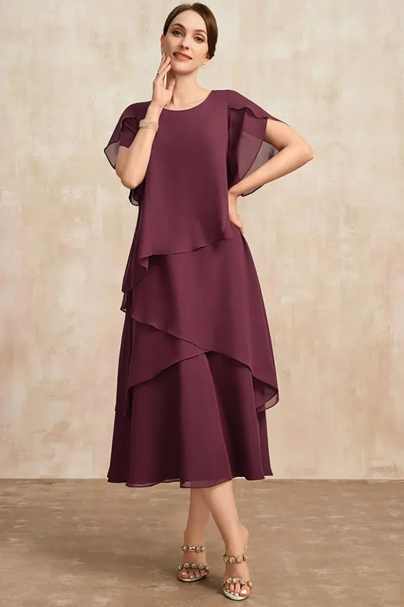 Beau | Women's Layered Midi Dress 1