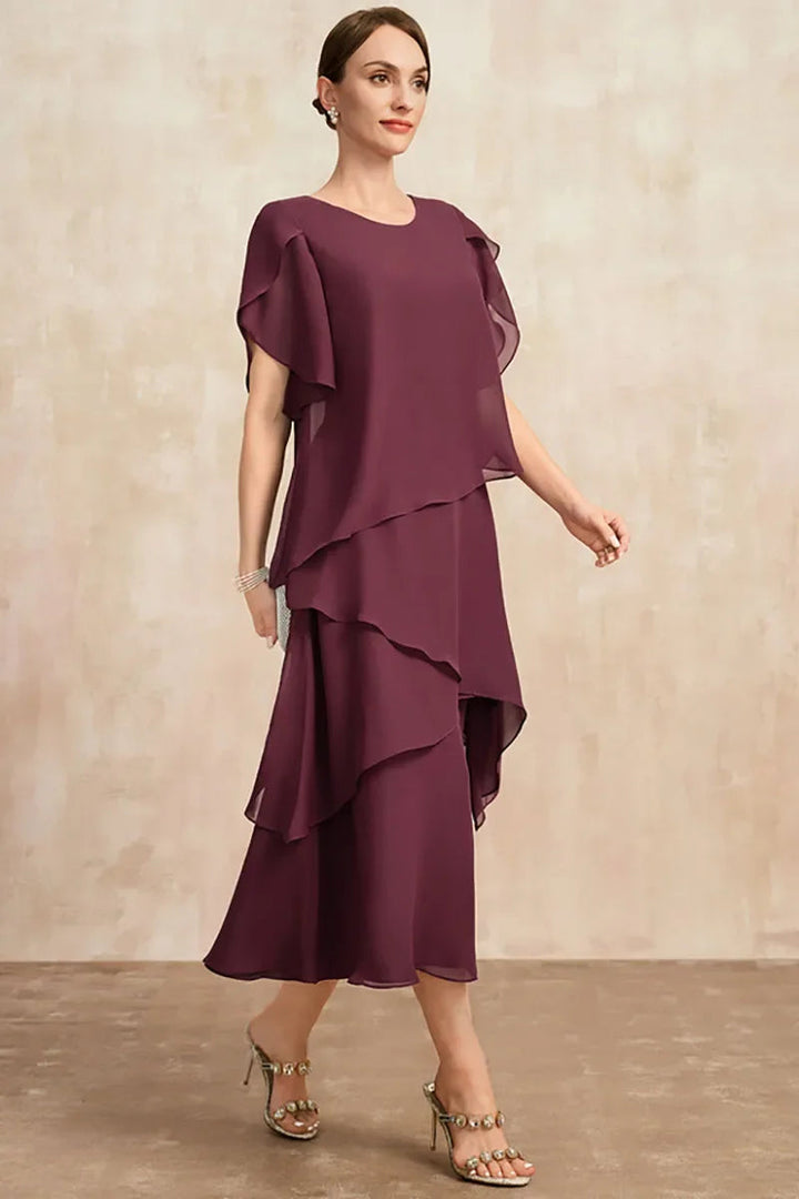 Beau | Women's Layered Midi Dress 3