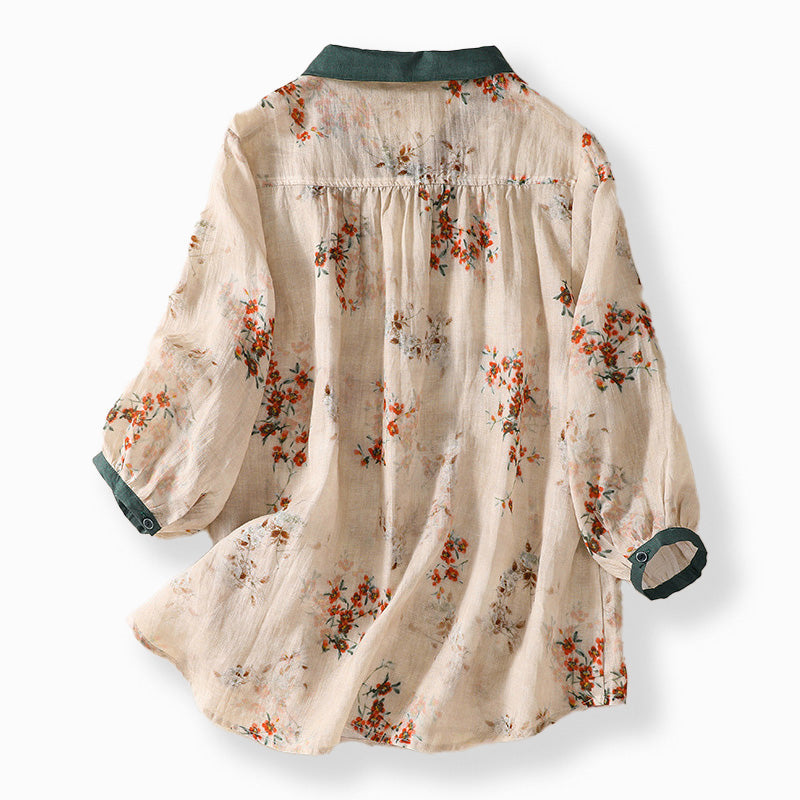 Bella | Floral Summer Blouse 2