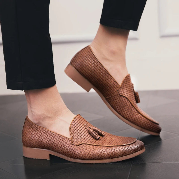 Bella | Woven Tassel Loafer Comfort 3