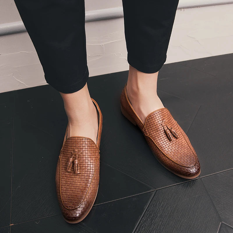 Bella | Woven Tassel Loafer Comfort 6