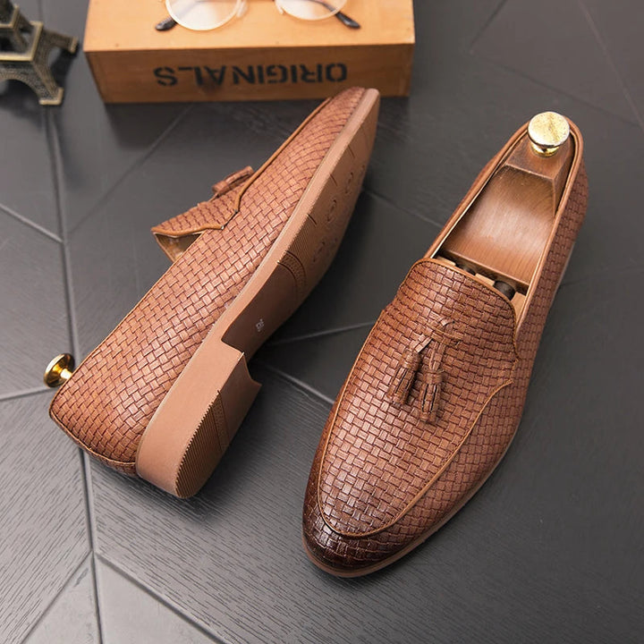 Bella | Woven Tassel Loafer Comfort 7