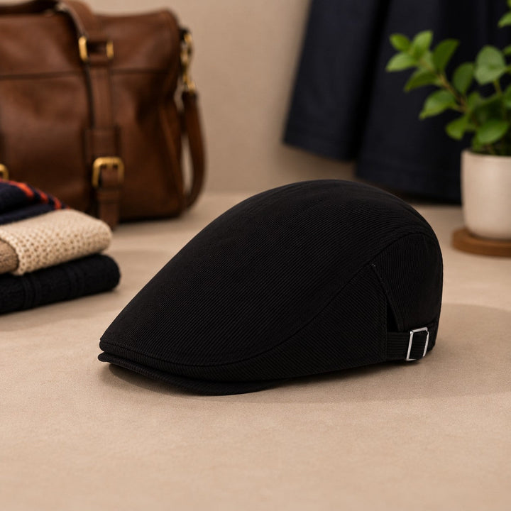 CORDUROY FLAT CAP