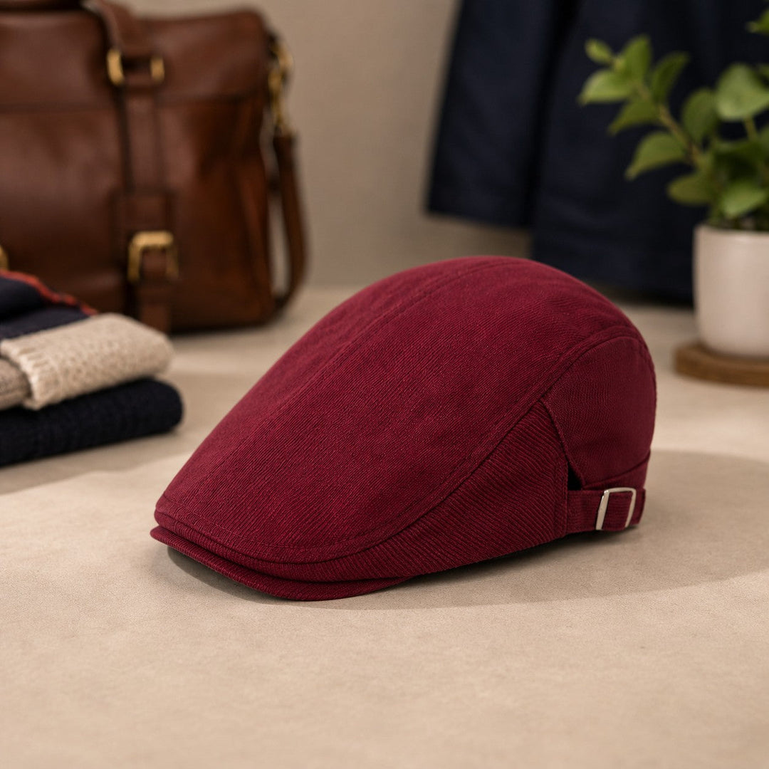 CORDUROY FLAT CAP