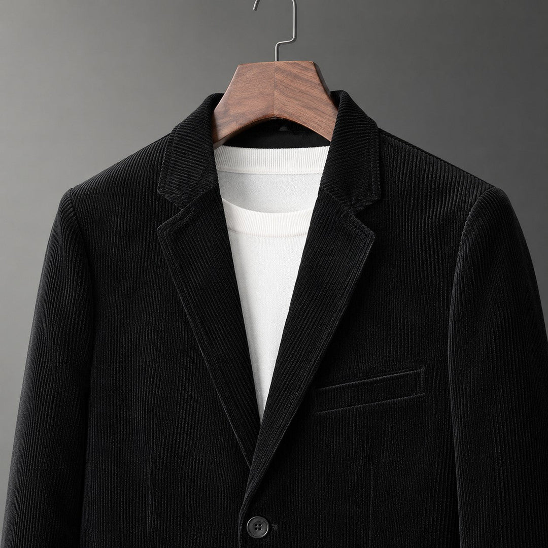 CORDUROY LAPEL JACKET