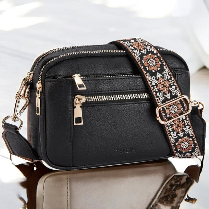 Camille | Black Shoulder Bag for Women 3