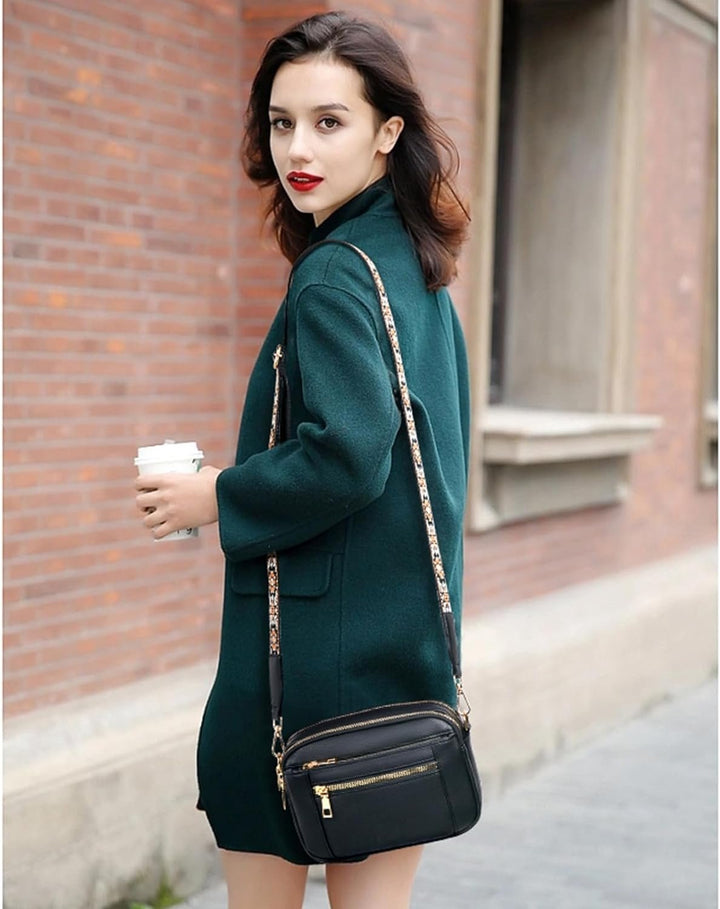 Camille | Black Shoulder Bag for Women 5