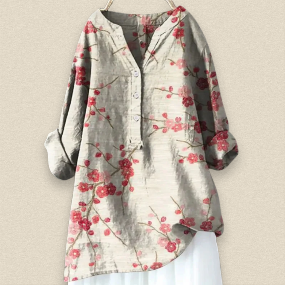 Camille | Womens Floral Blouse 1