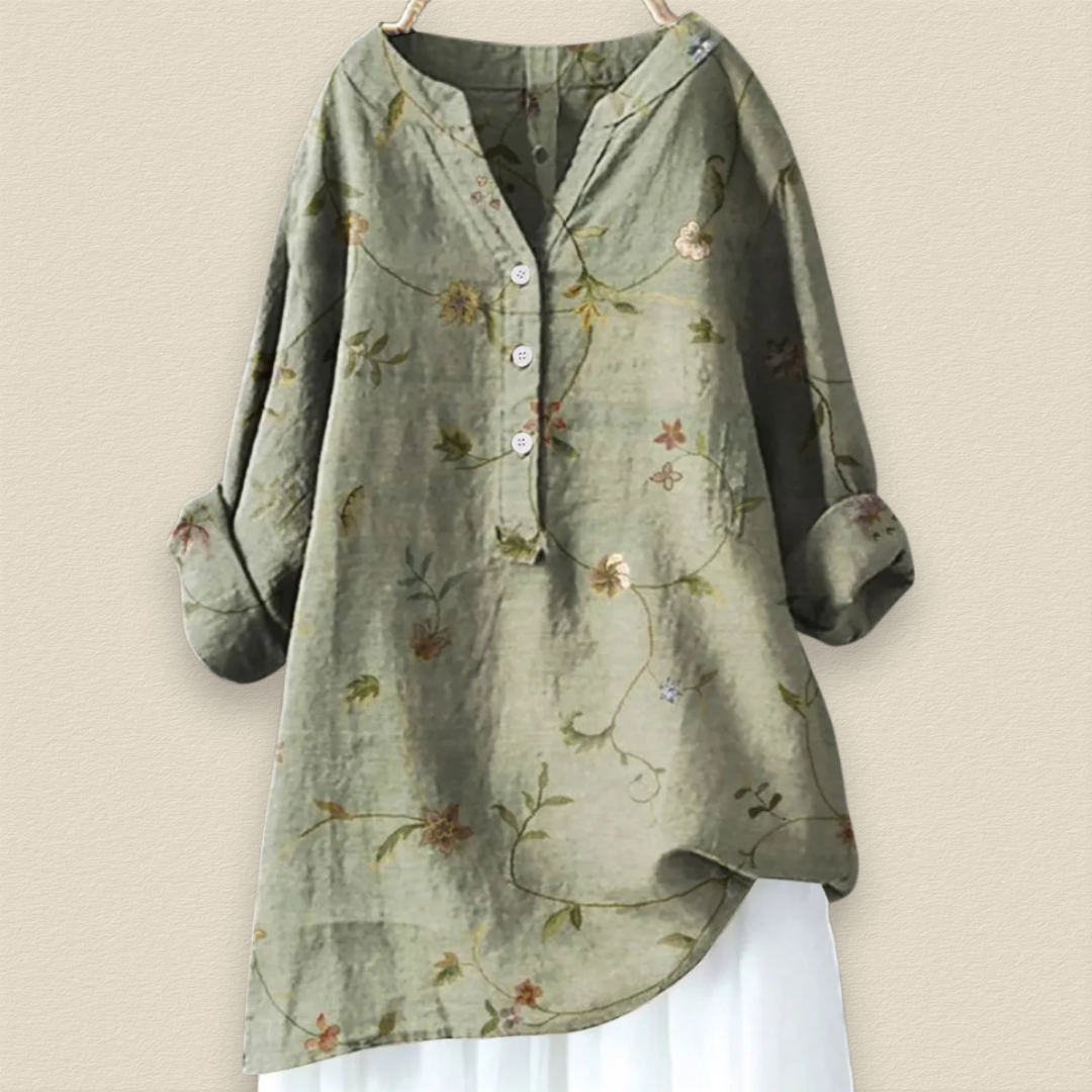 Camille | Womens Floral Blouse 2