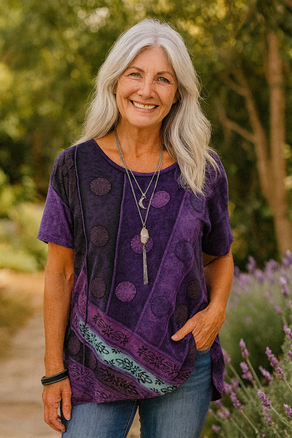 Callia – Artistic Flowing Top