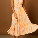 Cheryl | Pastel Dream Flowing Maxi Dress