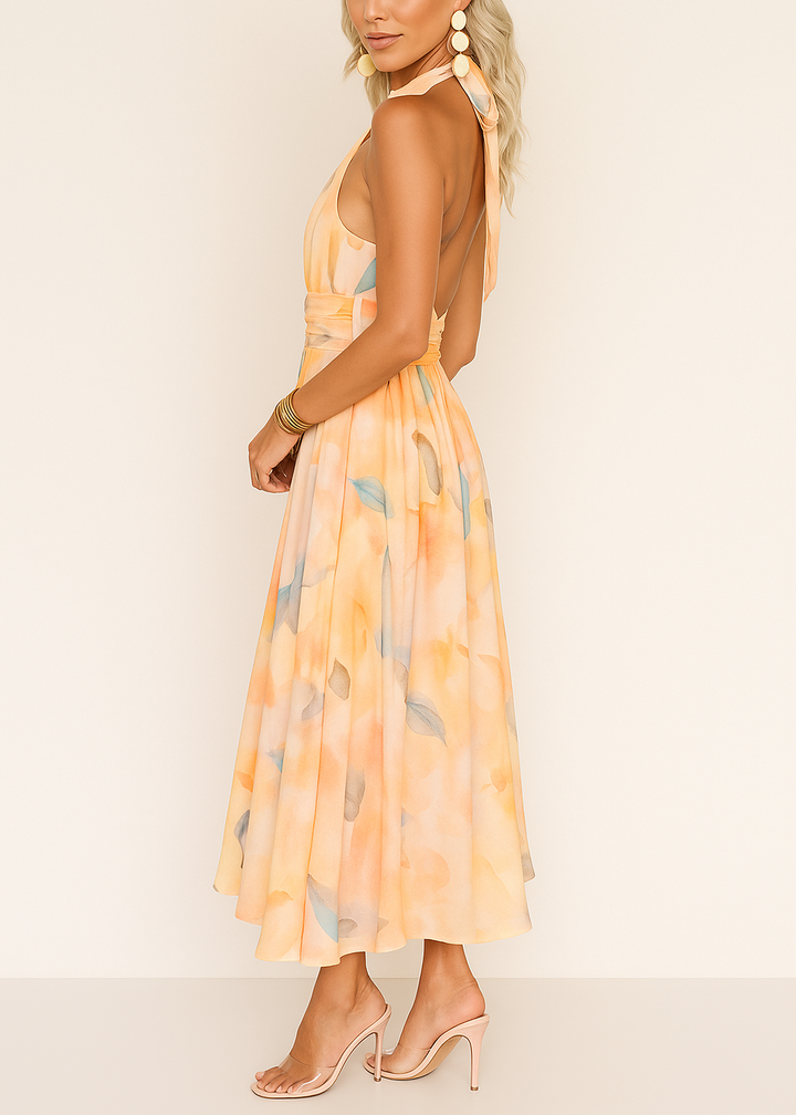 Cheryl | Women's Pastel Maxi Dress 1