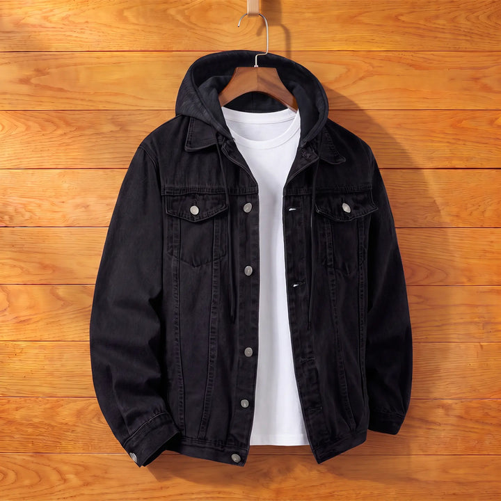 DETACHABLE HOOD JACKET