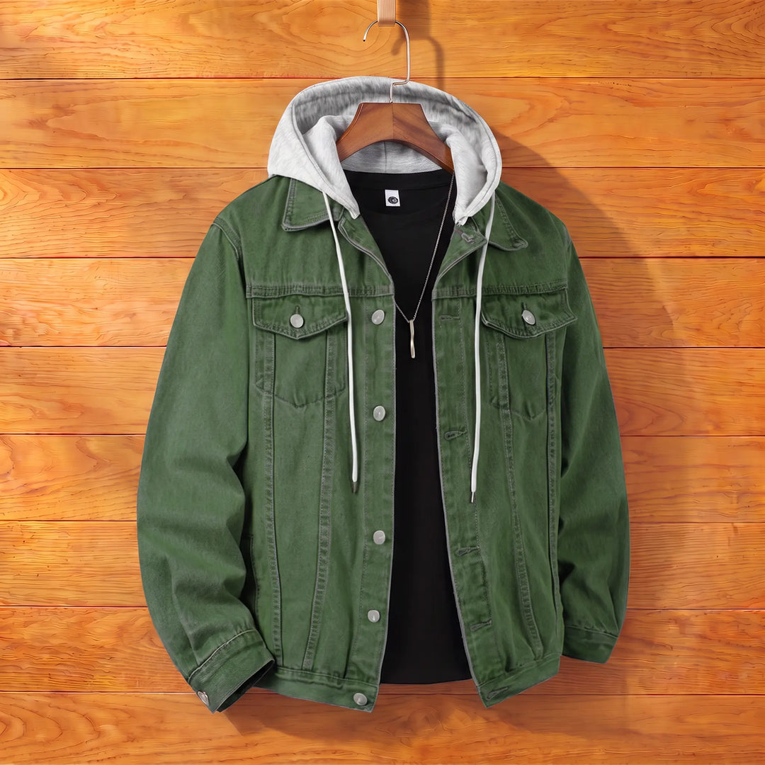DETACHABLE HOOD JACKET