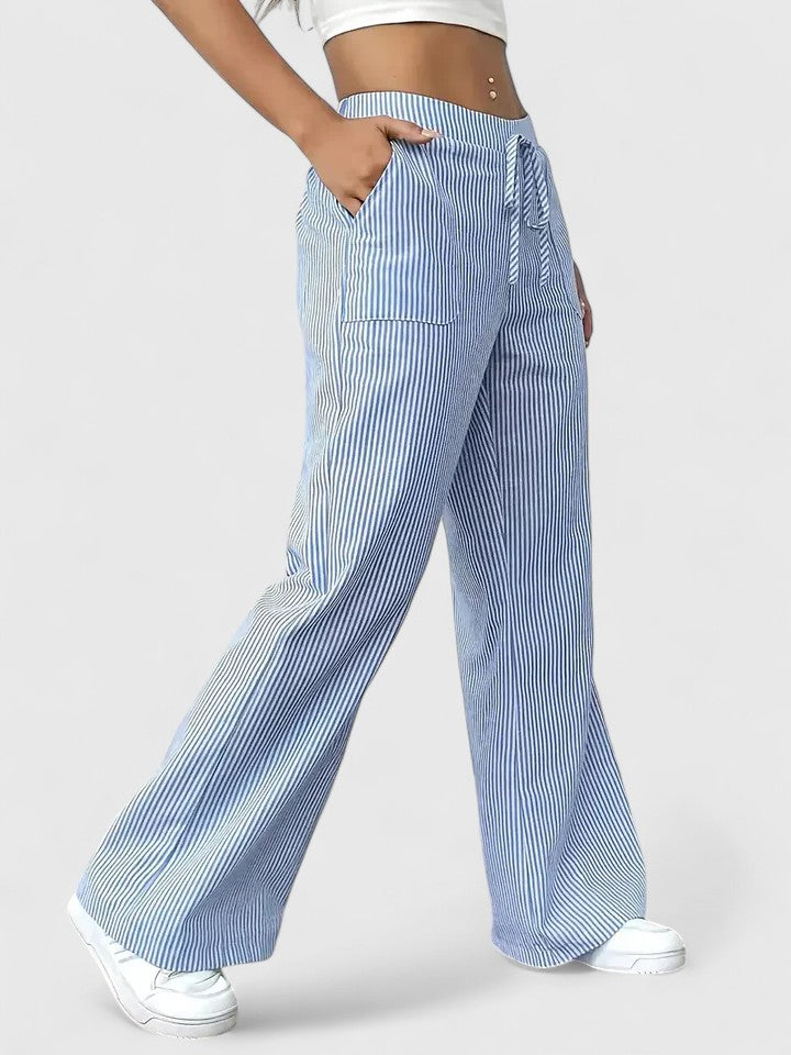 Dominique | Chic Wide Leg Trousers for Women 1