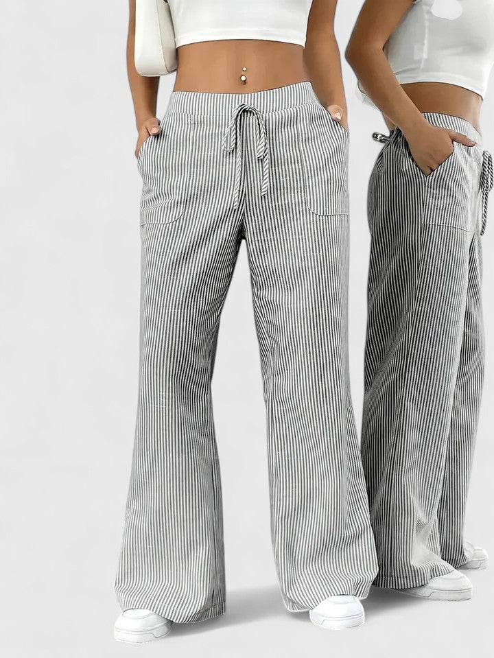 Dominique | Chic Wide Leg Trousers for Women 3